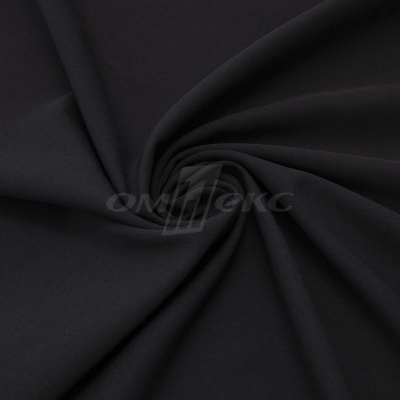 Ткань костюмная "Меган", 78%P 18%R 4%S, 205 г/м2 ш.150 см, цв-черный (Black) - купить в Первоуральске. Цена 392.32 руб.