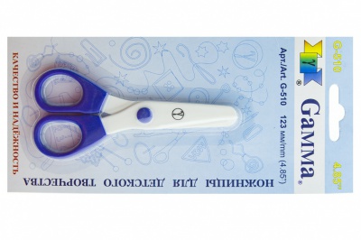 Ножницы G-510 детские 123 мм - купить в Первоуральске. Цена: 137.45 руб.
