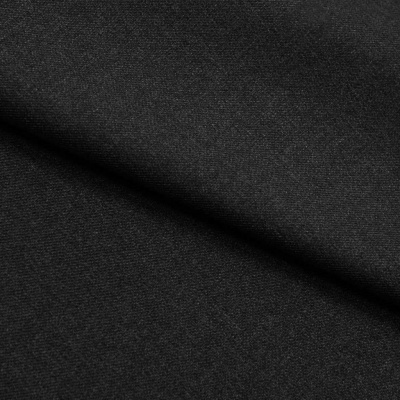 Ткань костюмная 22476 2002, 181 гр/м2, шир.150см, цвет чёрный - купить в Первоуральске. Цена 350.98 руб.