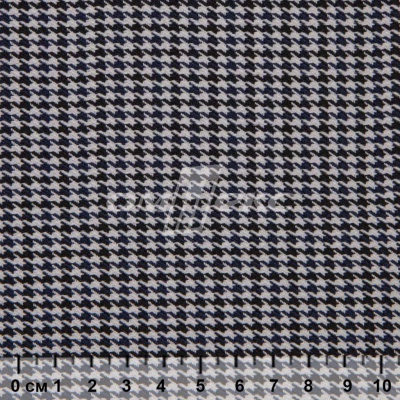 Ткань костюмная "Мишель", 254 гр/м2,  шир. 150 см, цвет белый/синий - купить в Первоуральске. Цена 408.81 руб.