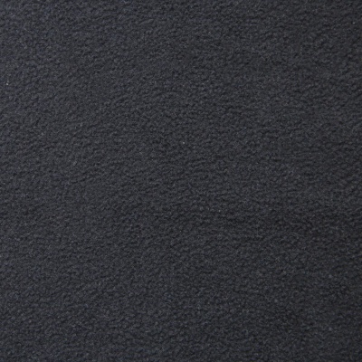 Флис DTY, 130 г/м2, шир. 150 см, цвет чёрный - купить в Первоуральске. Цена 694.22 руб.
