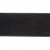 Лента бархатная нейлон, шир.25 мм, (упак. 45,7м), цв.03-черный - купить в Первоуральске. Цена: 800.84 руб.