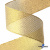 Лента металлизированная "ОмТекс", 50 мм/уп.22,8+/-0,5м, цв.- золото - купить в Первоуральске. Цена: 149.71 руб.