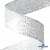 Лента металлизированная "ОмТекс", 25 мм/уп.22,8+/-0,5м, цв.- серебро - купить в Первоуральске. Цена: 96.64 руб.