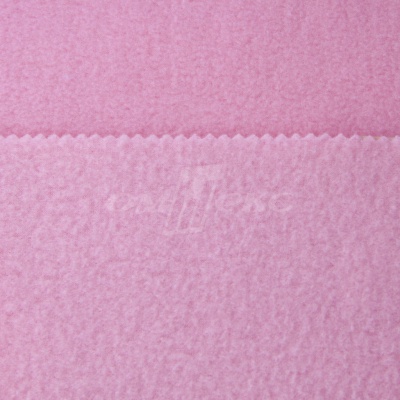 Флис окрашенный 15-2215, 250 гр/м2, шир.150 см, цвет светло-розовый - купить в Первоуральске. Цена 580.31 руб.
