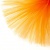 Фатин матовый 16-127, 12 гр/м2, шир.300см, цвет оранжевый - купить в Первоуральске. Цена 96.31 руб.