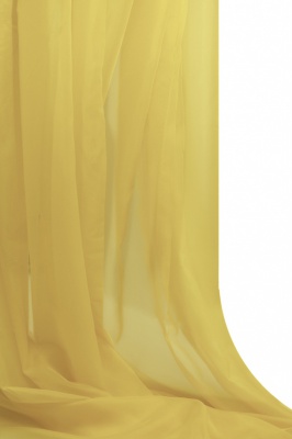 Портьерный капрон 12-0826, 47 гр/м2, шир.300см, цвет св.жёлтый - купить в Первоуральске. Цена 137.27 руб.