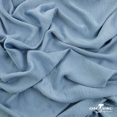 Ткань плательная Муар, 100% полиэстер,165 (+/-5) гр/м2, шир. 150 см, цв. Серо-голубой - купить в Первоуральске. Цена 215.65 руб.
