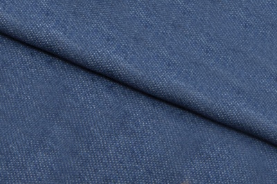 Ткань джинсовая №96, 160 гр/м2, шир.148см, цвет голубой - купить в Первоуральске. Цена 350.42 руб.