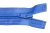 Спиральная молния Т5 260, 50 см, автомат, цвет голубой - купить в Первоуральске. Цена: 13.41 руб.