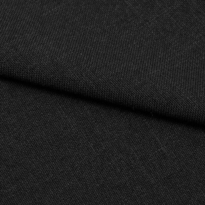 Ткань костюмная 25332 2031, 167 гр/м2, шир.150см, цвет чёрный - купить в Первоуральске. Цена 339.33 руб.