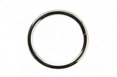 Кольцо металлическое d-3 х 32 мм, цв.-никель - купить в Первоуральске. Цена: 3.92 руб.