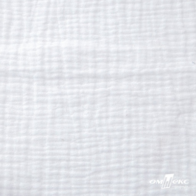 Ткань Муслин, 100% хлопок, 125 гр/м2, шир. 140 см #201 цв.(2)-белый - купить в Первоуральске. Цена 464.97 руб.