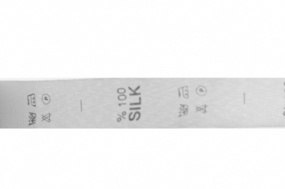 Состав и уход за тк.100% Silk (4000 шт) - купить в Первоуральске. Цена: 257.40 руб.