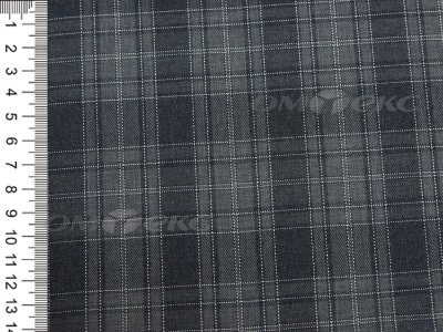 Ткань костюмная клетка 25235 2003, 185 гр/м2, шир.150см, цвет серый/сер - купить в Первоуральске. Цена 
