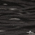 Шнур плетеный d-6 мм круглый, 70% хлопок 30% полиэстер, уп.90+/-1 м, цв.1078-черный - купить в Первоуральске. Цена: 594 руб.