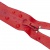 Молния водонепроницаемая PVC Т-7, 90 см, разъемная, цвет (820) красный - купить в Первоуральске. Цена: 61.18 руб.