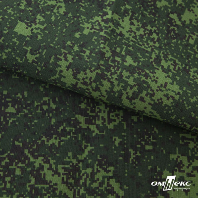 Униформ Рип Стоп 80/20 полиэфир/хлопок, 205 г/м2,  принтованный темно-зеленый, ВО, шир. 150 см - купить в Первоуральске. Цена 191.15 руб.