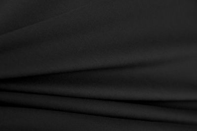 Трикотаж "Grange" BLACK 1# (2,38м/кг), 280 гр/м2, шир.150 см, цвет чёрно-серый - купить в Первоуральске. Цена 861.22 руб.