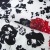 Плательная ткань "Фламенко" 22.1, 80 гр/м2, шир.150 см, принт растительный - купить в Первоуральске. Цена 239.03 руб.
