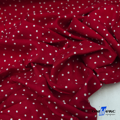 Ткань плательная "Вискоза принт"  100% вискоза, 95 г/м2, шир.145 см Цвет 2/red - купить в Первоуральске. Цена 297 руб.