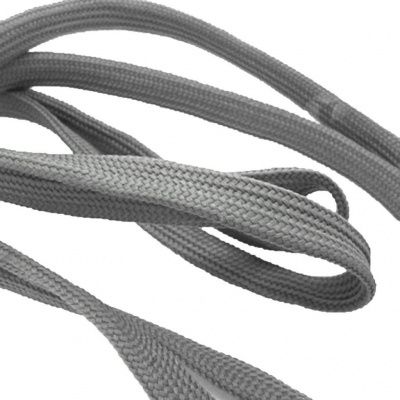 Шнурки т.5 80 см серый - купить в Первоуральске. Цена: 16.76 руб.