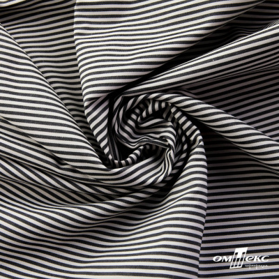 Ткань сорочечная Полоска Кенди, 115 г/м2, 58% пэ,42% хл, шир.150 см, цв.6-черный, (арт.110) - купить в Первоуральске. Цена 306.69 руб.