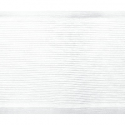 Лента капроновая, шир. 80 мм/уп. 25 м, цвет белый - купить в Первоуральске. Цена: 15.85 руб.