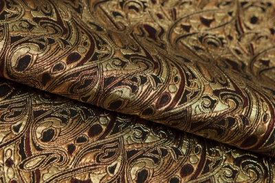 Ткань костюмная жаккард, 135 гр/м2, шир.150см, цвет бордо№17 - купить в Первоуральске. Цена 441.94 руб.