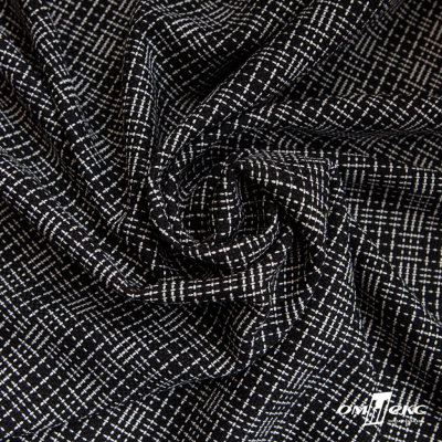 Ткань костюмная "Гарсия" 80% P, 18% R, 2% S, 335 г/м2, шир.150 см, Цвет черный - купить в Первоуральске. Цена 669.66 руб.