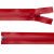 Молния водонепроницаемая PVC Т-7, 60 см, разъемная, цвет (820) красный - купить в Первоуральске. Цена: 49.39 руб.