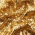 Сетка с пайетками №3, 188 гр/м2, шир.140см, цвет золотой - купить в Первоуральске. Цена 454.12 руб.