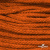 Шнур плетеный d-6 мм, 70% хлопок 30% полиэстер, уп.90+/-1 м, цв.1066-апельсин - купить в Первоуральске. Цена: 588 руб.