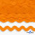 Тесьма вьюнчик 0381-0080, 8 мм/упак.33+/-1м, цвет 9511-оранжевый - купить в Первоуральске. Цена: 107.26 руб.