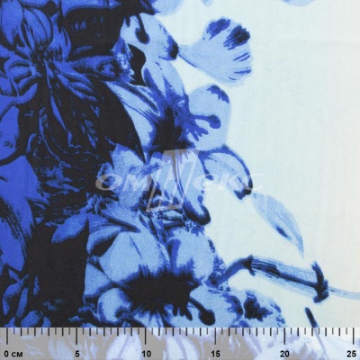 Плательная ткань "Фламенко" 19.1, 80 гр/м2, шир.150 см, принт растительный - купить в Первоуральске. Цена 241.49 руб.