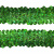 Тесьма с пайетками D4, шир. 30 мм/уп. 25+/-1 м, цвет зелёный - купить в Первоуральске. Цена: 1 087.39 руб.