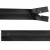 Молния водонепроницаемая PVC Т-7, 20 см, неразъемная, цвет чёрный - купить в Первоуральске. Цена: 21.56 руб.