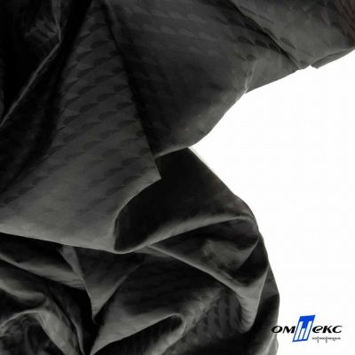 Ткань подкладочная Жаккард PV2416932, 93г/м2, 145 см,черный - купить в Первоуральске. Цена 241.46 руб.