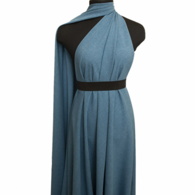 Ткань костюмная габардин "Меланж" 6107А, 172 гр/м2, шир.150см, цвет голубой - купить в Первоуральске. Цена 299.21 руб.