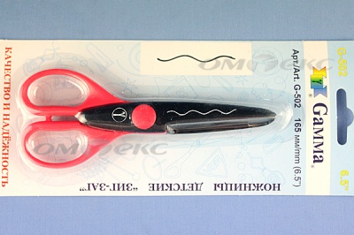 Ножницы G-502 детские 165 мм - купить в Первоуральске. Цена: 292.21 руб.