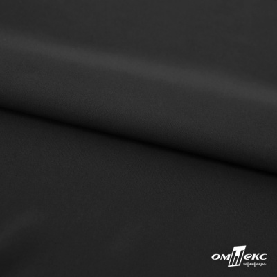 Плательная ткань "Невада", 120 гр/м2, шир.150 см, цвет чёрный - купить в Первоуральске. Цена 254.22 руб.