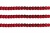 Пайетки "ОмТекс" на нитях, SILVER-BASE, 6 мм С / упак.73+/-1м, цв. 3 - красный - купить в Первоуральске. Цена: 468.37 руб.