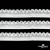 Резинка бельевая ажурная #123-11, шир.11 мм, цв.белый - купить в Первоуральске. Цена: 7.23 руб.