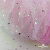 Сетка Фатин Глитер Спейс, 12 (+/-5) гр/м2, шир.150 см, 16-12/розовый - купить в Первоуральске. Цена 202.08 руб.