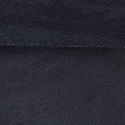 Флис DTY, 180 г/м2, шир. 150 см, цвет чёрный - купить в Первоуральске. Цена 646.04 руб.