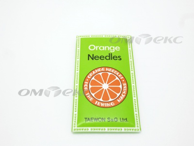 иглы Orange для ПШМ TQ*7 (№120/19) СТАНДАРТНЫЕ - купить в Первоуральске. Цена: 21.66 руб.