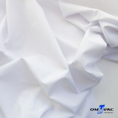 Ткань сорочечная Илер 100%полиэстр, 120 г/м2 ш.150 см, цв.белый - купить в Первоуральске. Цена 290.24 руб.