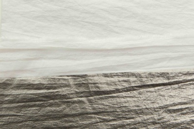 Текстильный материал "Диско"#1805 с покрытием РЕТ, 40гр/м2, 100% полиэстер, цв.6-тем.серебро - купить в Первоуральске. Цена 412.36 руб.