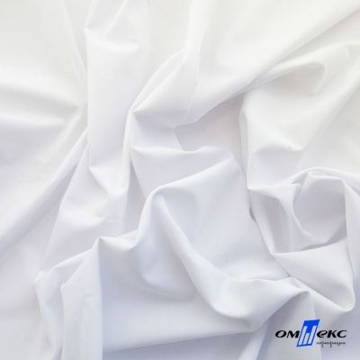 Ткань сорочечная Илер 100%полиэстр, 120 г/м2 ш.150 см, цв.белый - купить в Первоуральске. Цена 290.24 руб.