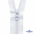 Спиральная молния Т5 501, 65 см, автомат, цвет белый - купить в Первоуральске. Цена: 14.83 руб.